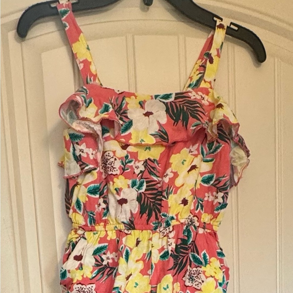 Peek Girls Floral Jumpsuit